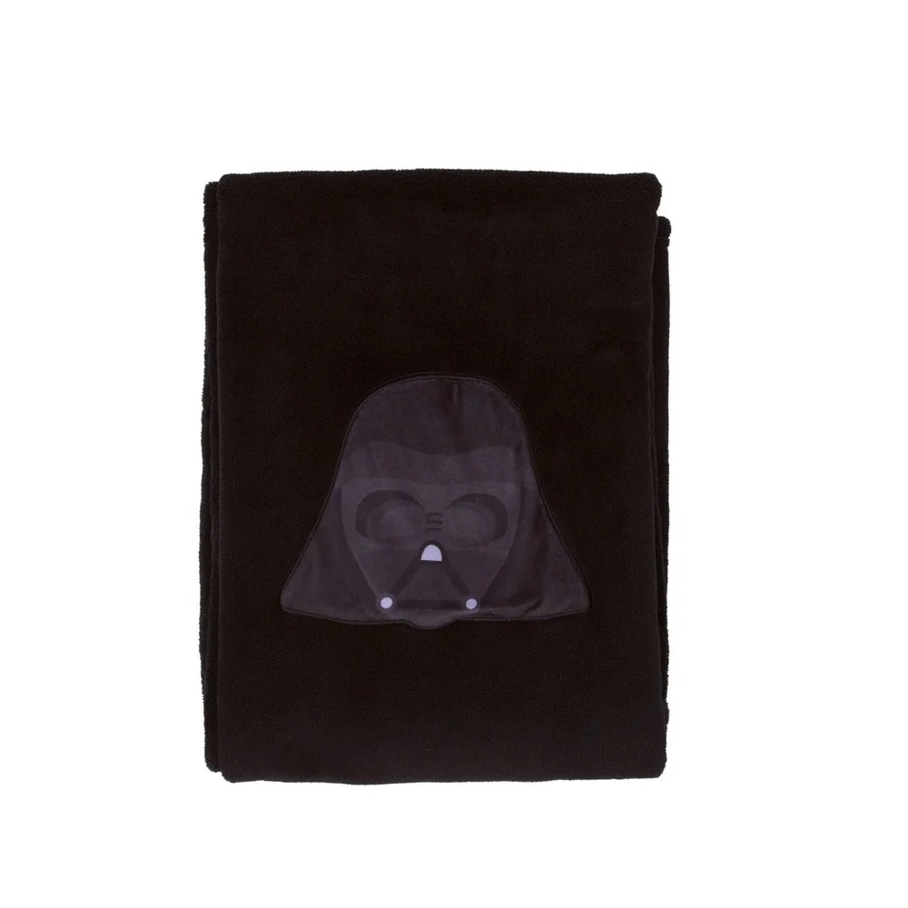 Disney Star Wars Darth Vader‎ Plush Toddler Blanket 30x40 New NWT Soft